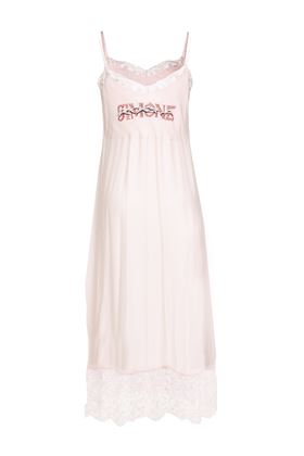 Abito sottoveste con finiture in pizzo Simone Rocha | 7210P0514PEACH/RED